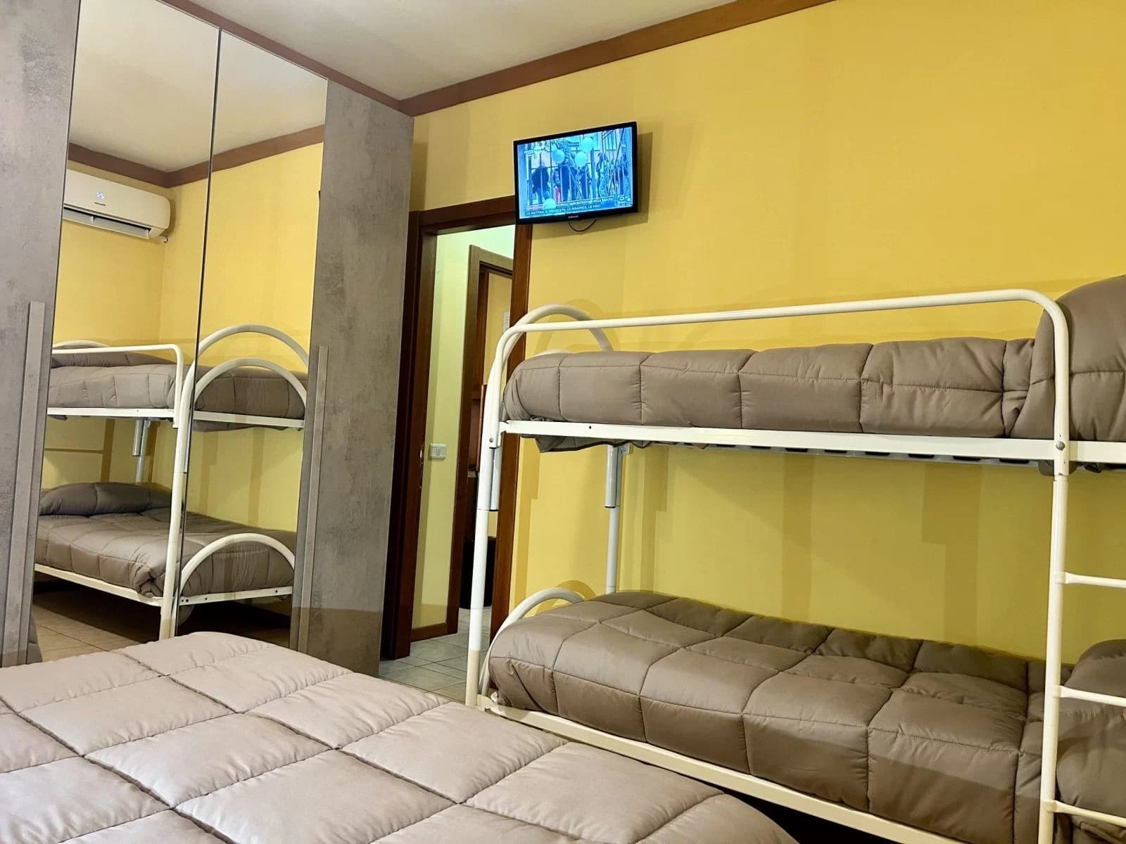 Letto a castello dell'appartamento Acquario