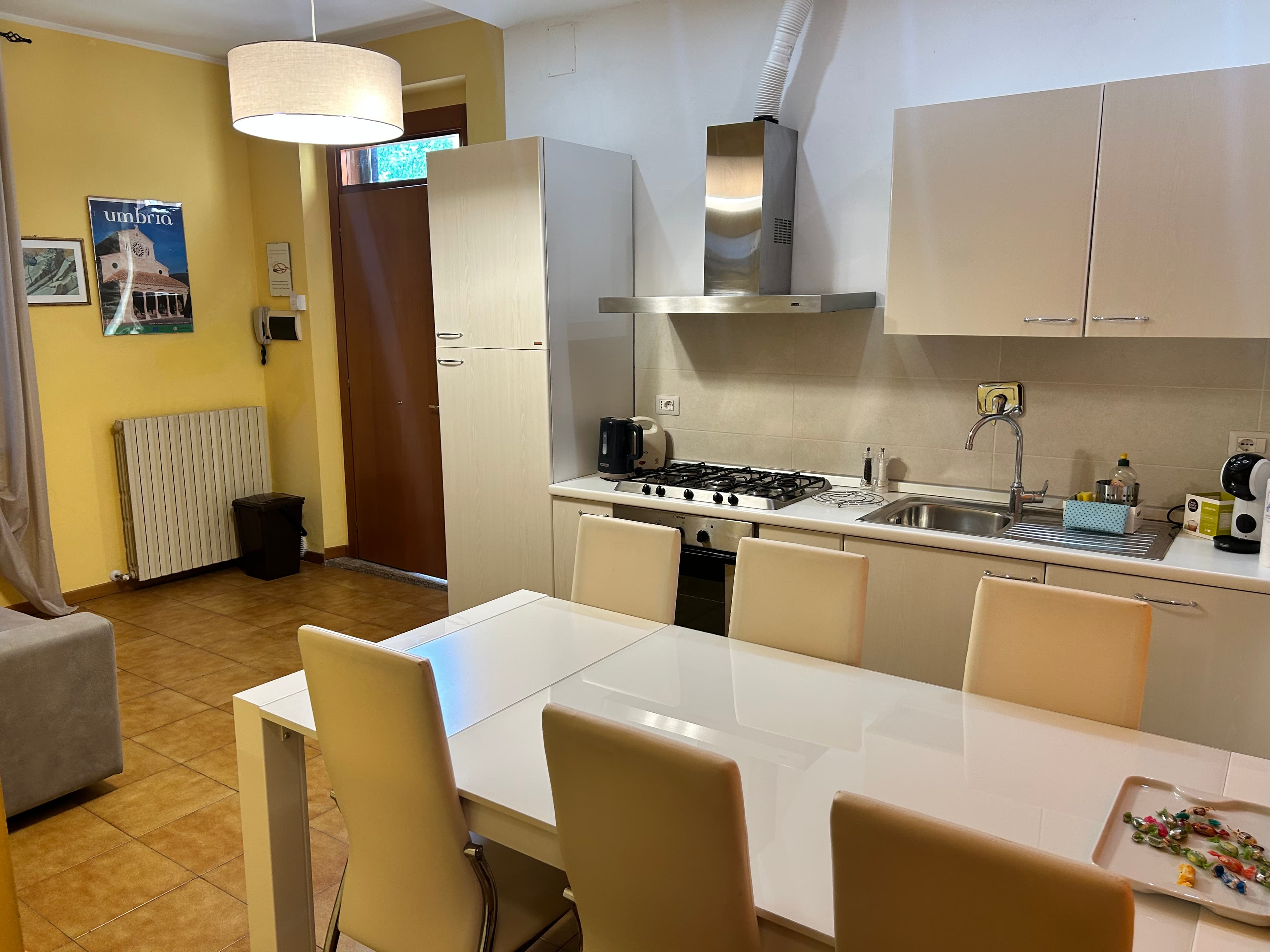 Vista della cucina di Bilancia