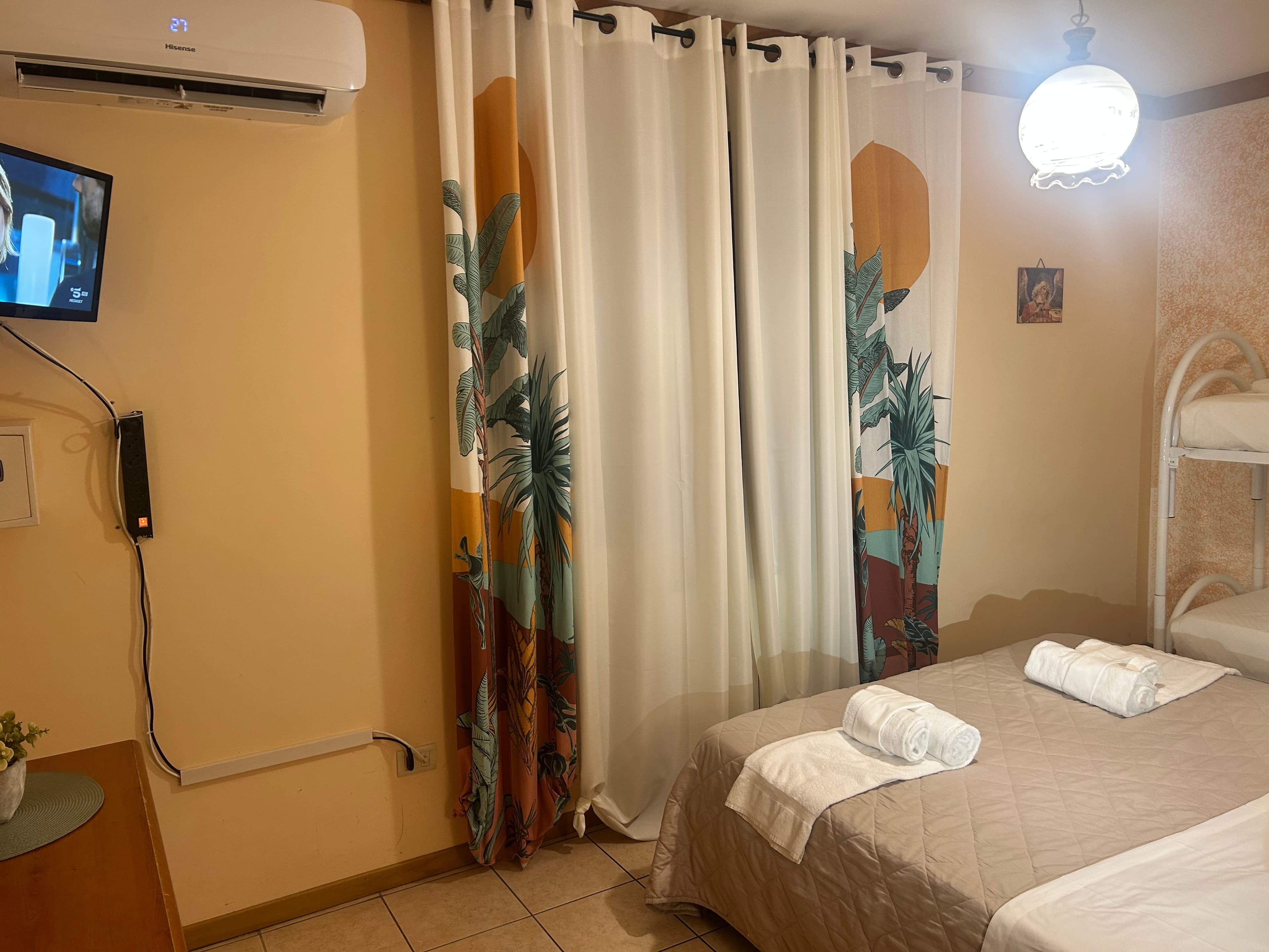 Camera con letto a castello dell'appartamento Sagittario