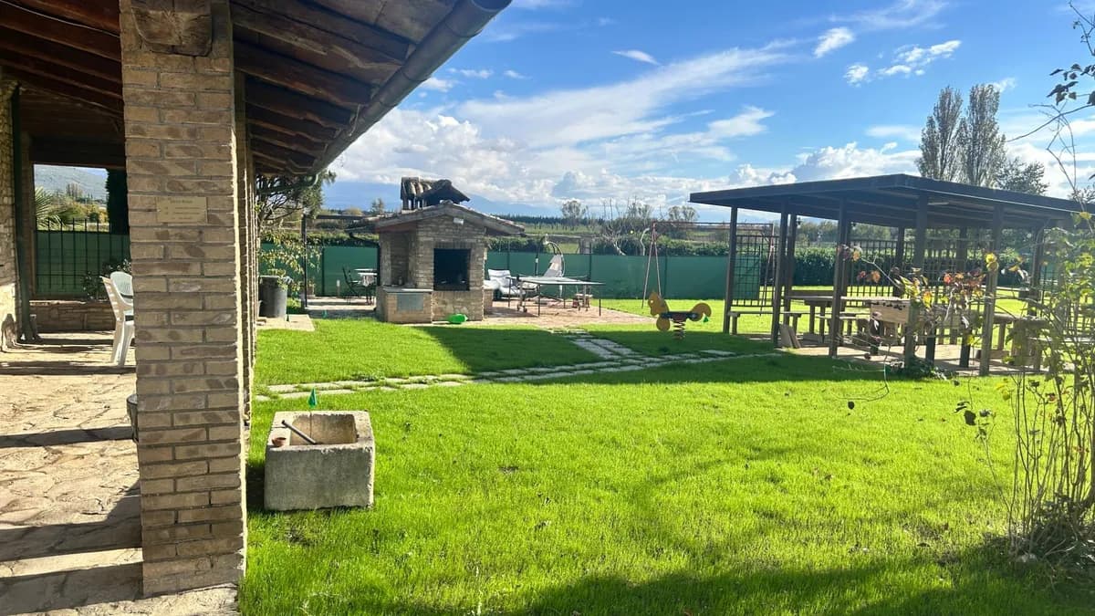 Area barbecue di Villa Relax