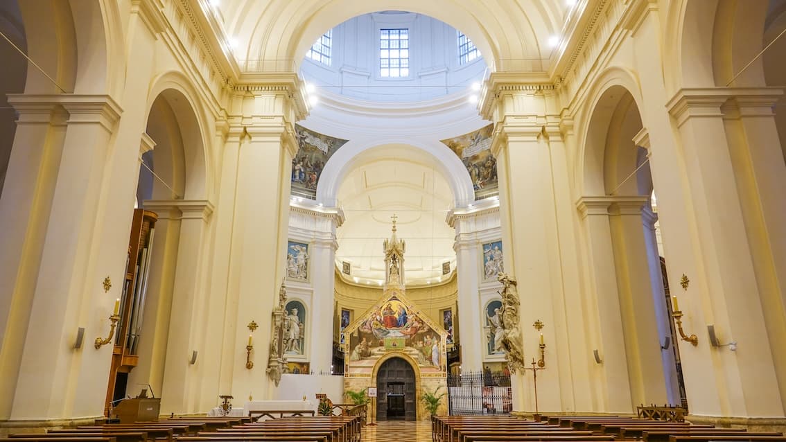 Interno della Porziuncola, all'interno della Basilica di Santa Maria degli Angeli