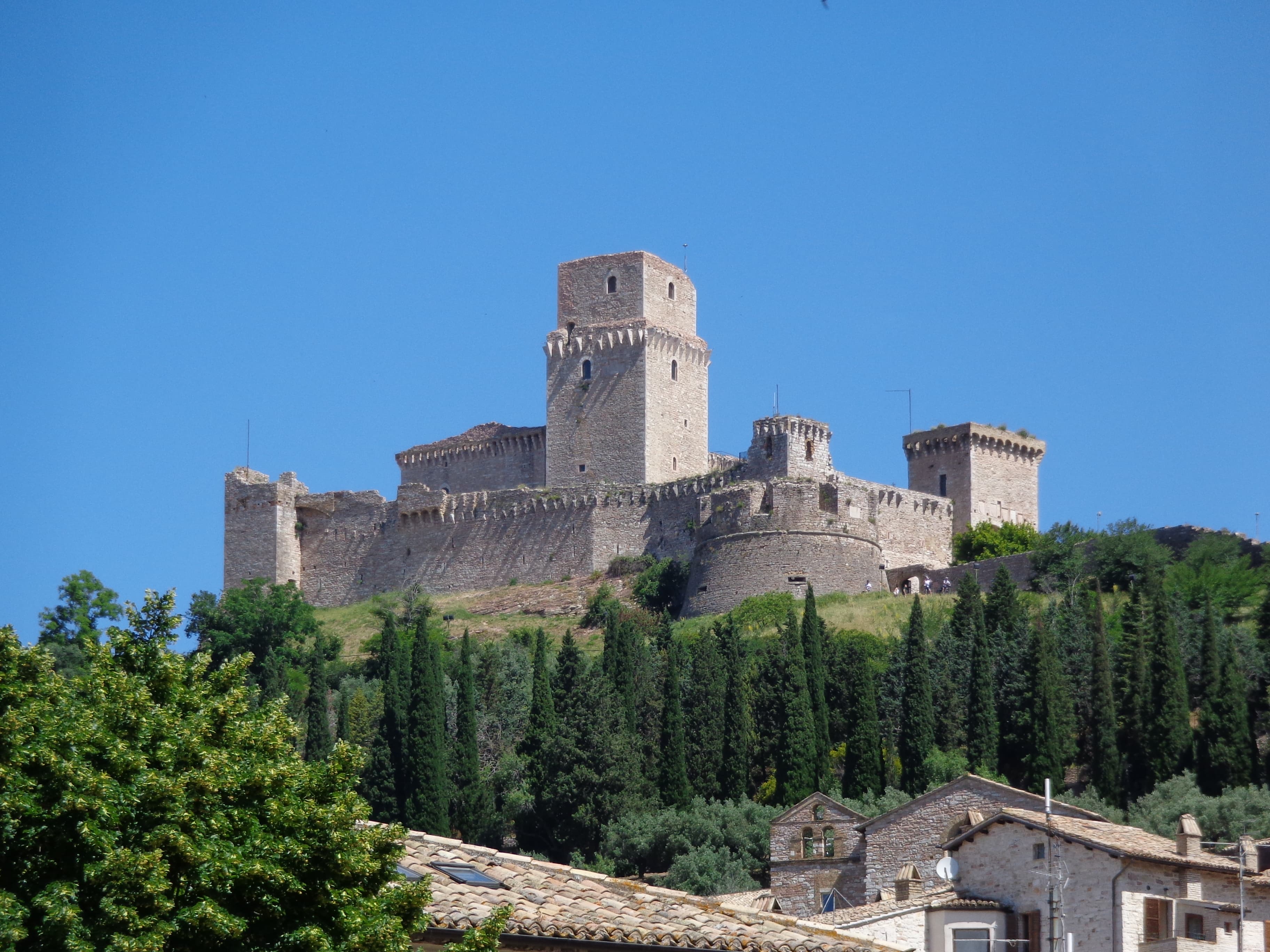 Rocca Maggiore, la fortezza medievale che domina Assisi